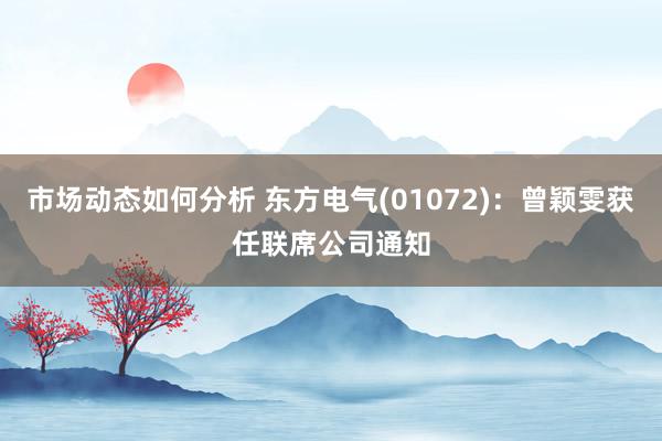 市场动态如何分析 东方电气(01072)：曾颖雯获任联席公司通知