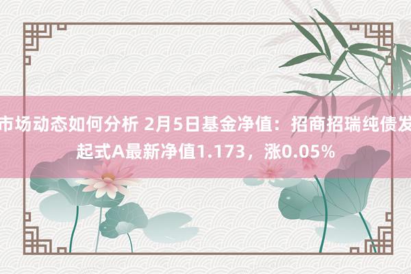 市场动态如何分析 2月5日基金净值：招商招瑞纯债发起式A最新净值1.173，涨0.05%